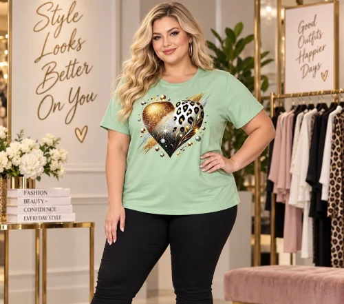 Remeras Estampadas de Modal Soft Talle Especial