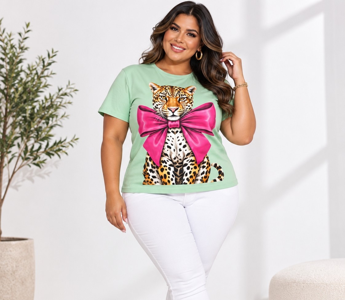 Remeras Estampadas de Modal Soft Talle Especial - Imagen 5