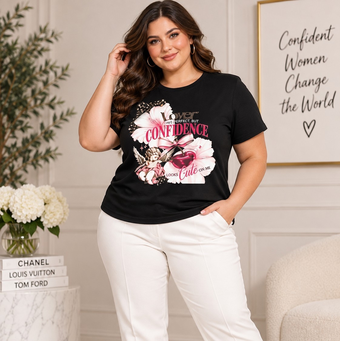 Remeras Estampadas de Modal Soft Talle Especial - Imagen 7