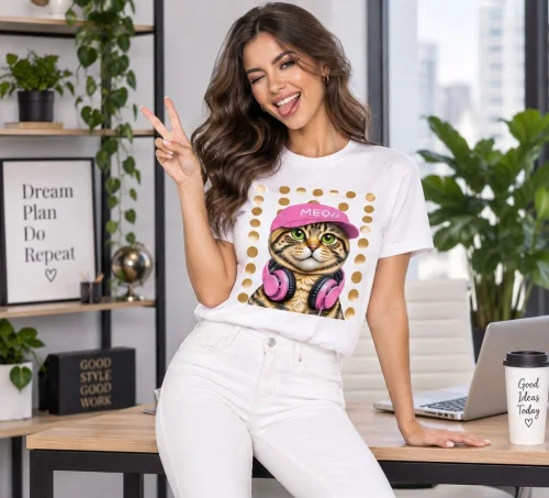 Remera Estampada Modal Soft