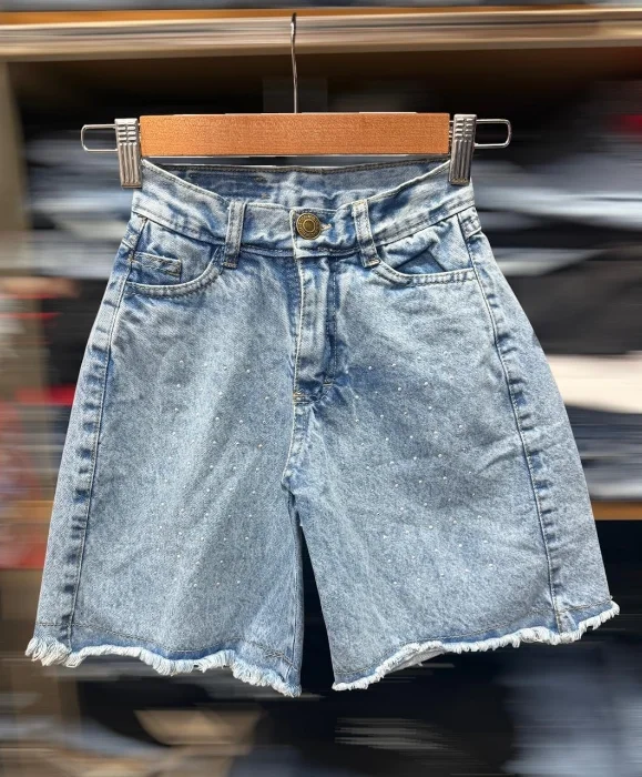 Bermuda Baggy Nena Brillos