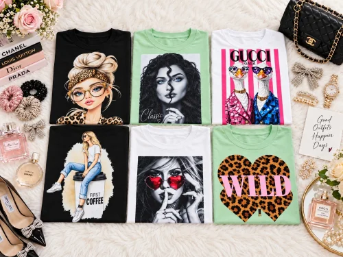 Remeras Estampadas de Modal Soft