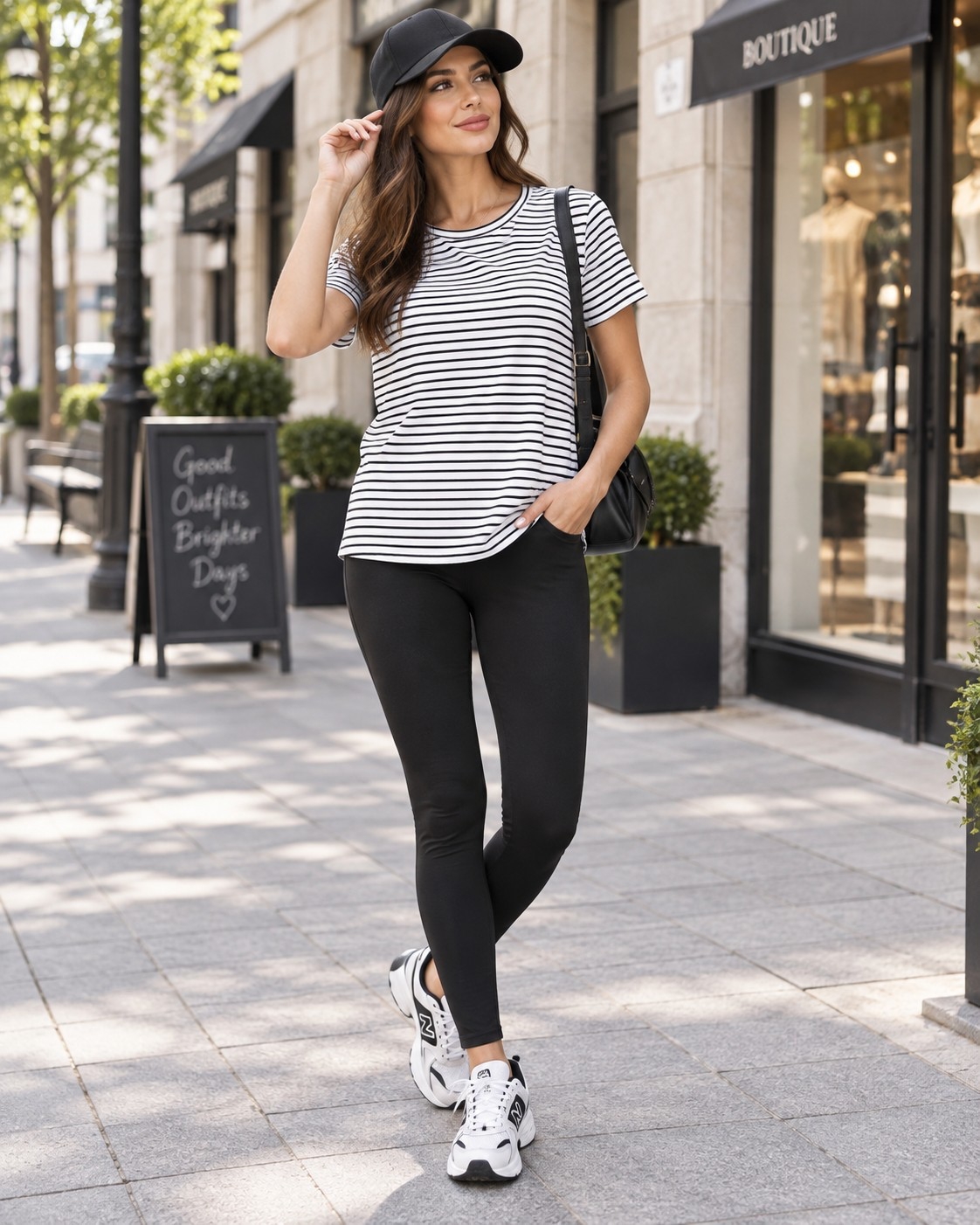 Remera Básica Rayada Modal Soft - Imagen 4