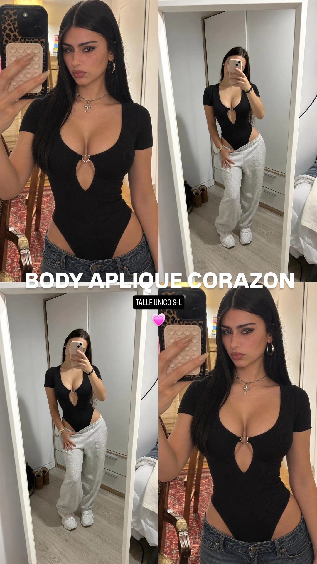 Body Aplique Corazon - Imagen 3