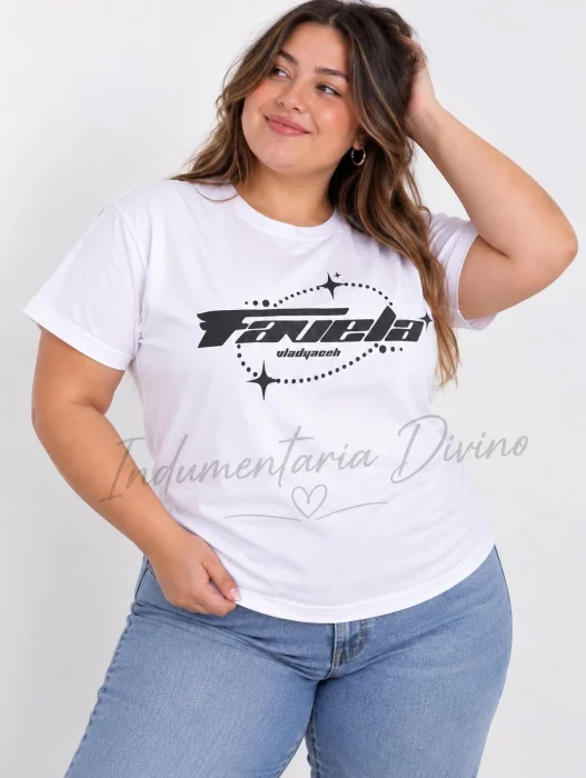 Remeras Estampadas Algodón Talles Especiales
