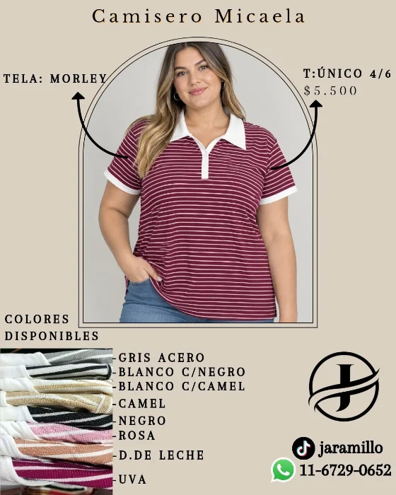 Camisero Rayado