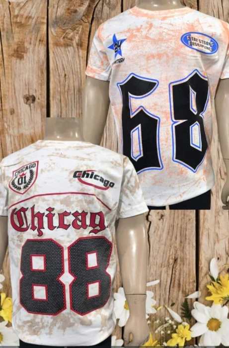 Remera Batik Números
