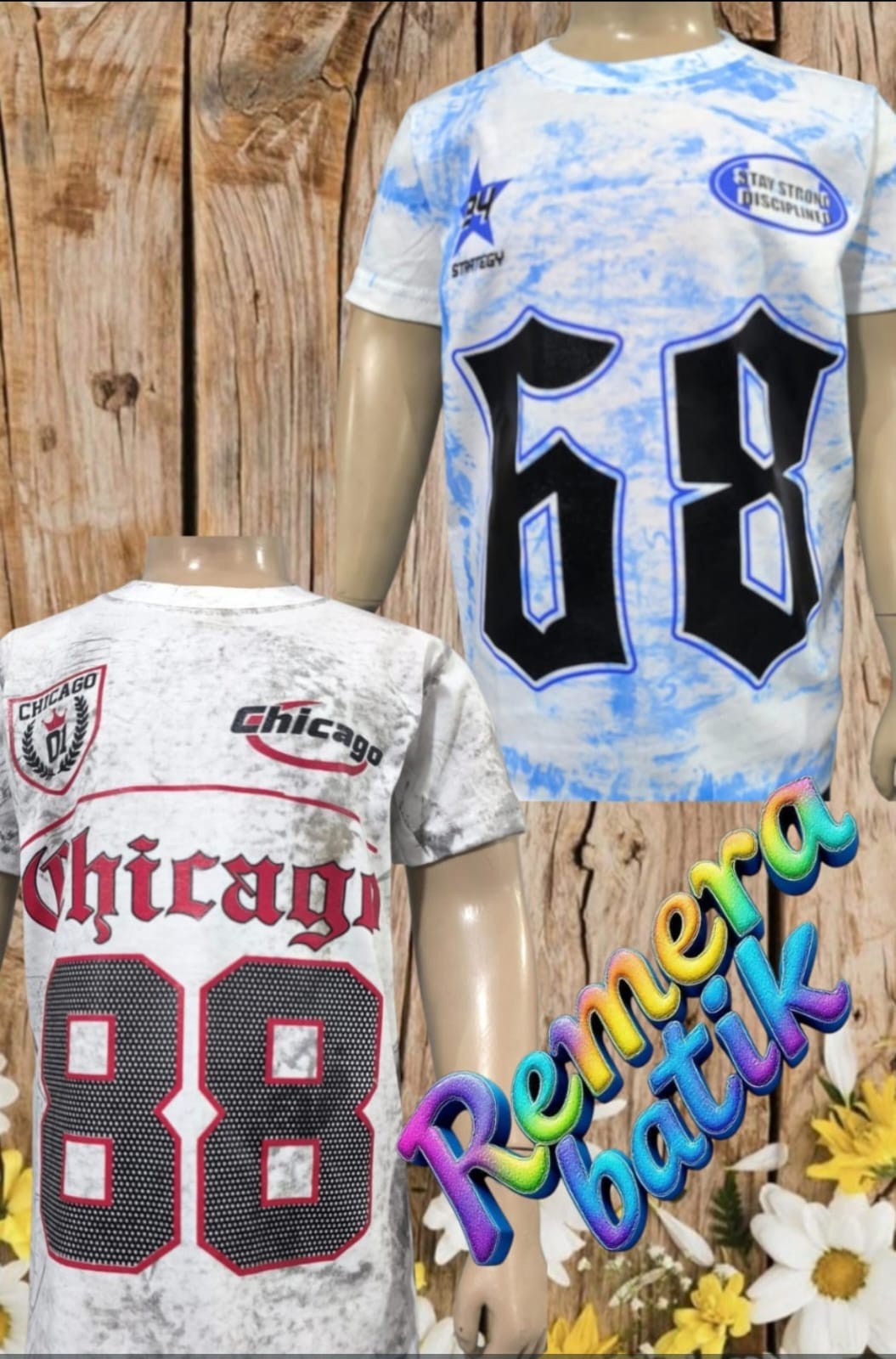 Remera Batik Números - Imagen 2