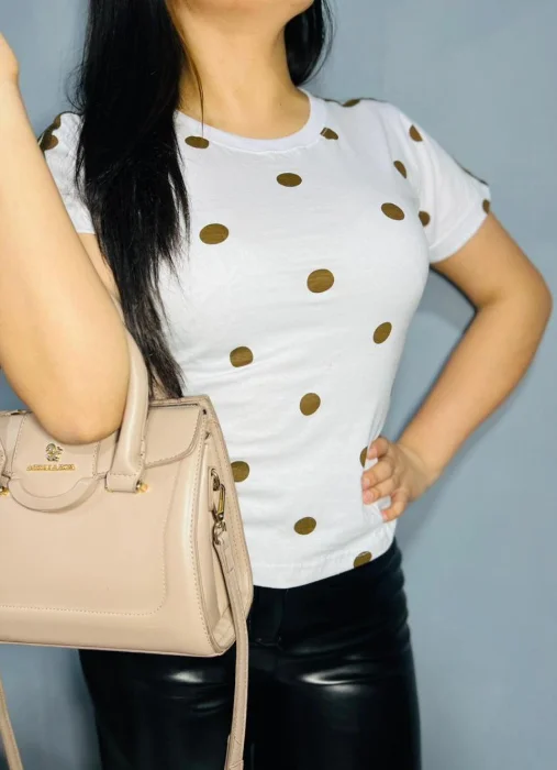 Remera Lunares Dama