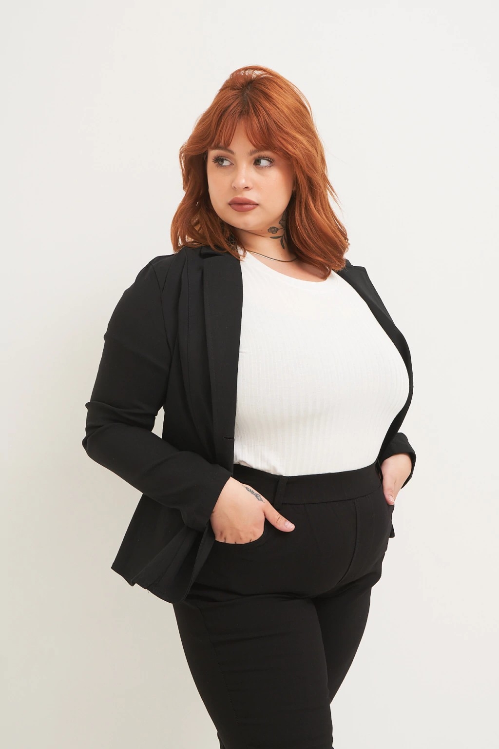 Blazer de  Vengativa Talle Especial - Imagen 5