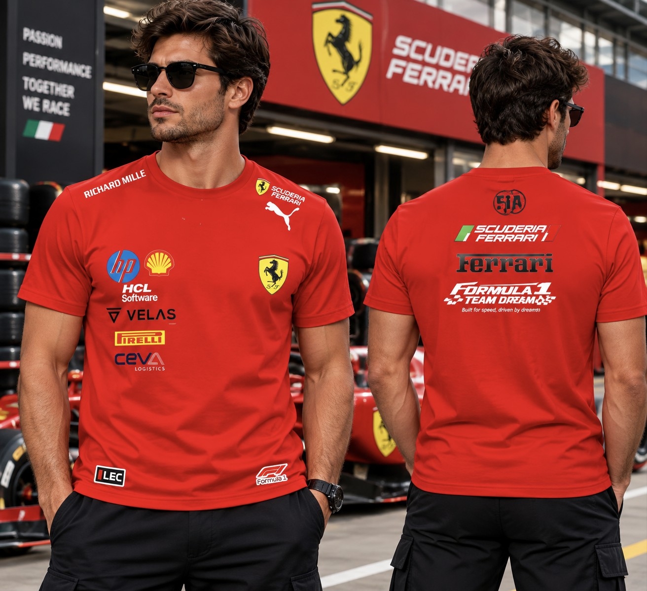 Remera F1 Ferrari - Imagen 3
