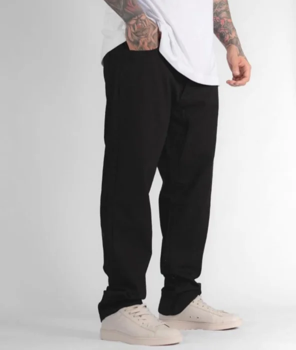Jeans Mom.liso Negro
