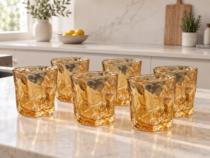 Set 6 Vasos Cilindricos Whisky