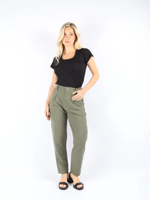 Pantalón Recto Sastrero