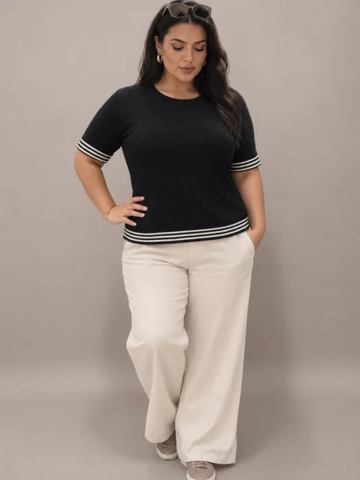 Remera Oxford Curvy (bremer)