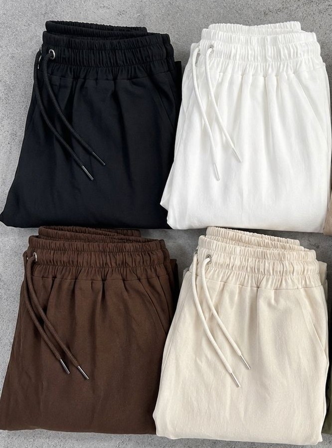 Pantalones Baguii con Elástico  de Lino Elastizado - Imagen 2