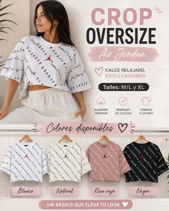 Crop Jd Mujer