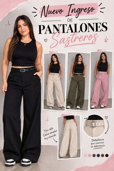 Pantalones Sastreros