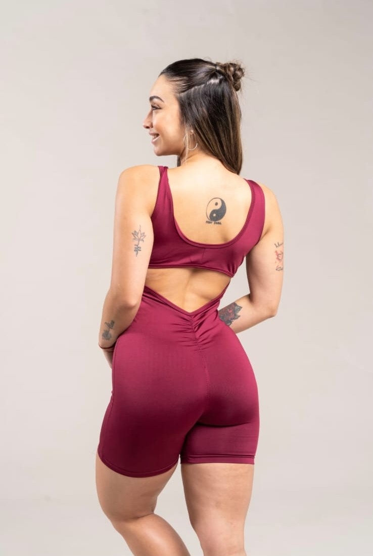 Flor Catsuit con Frunce - Imagen 2