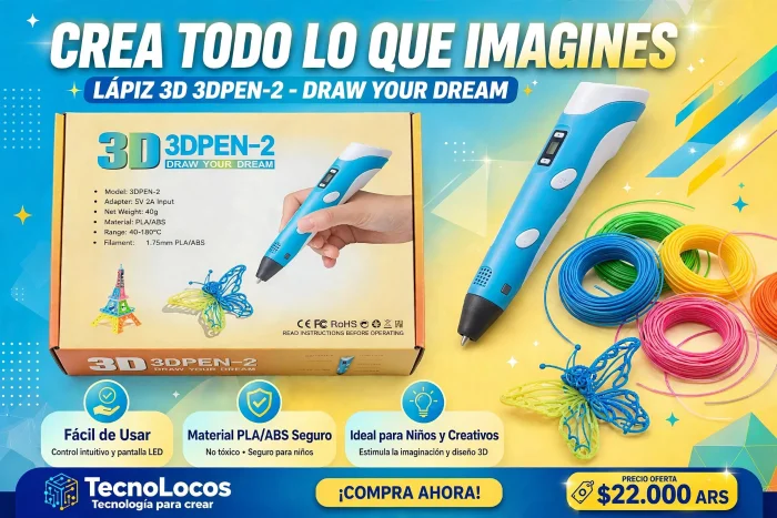 Lapicera 3d