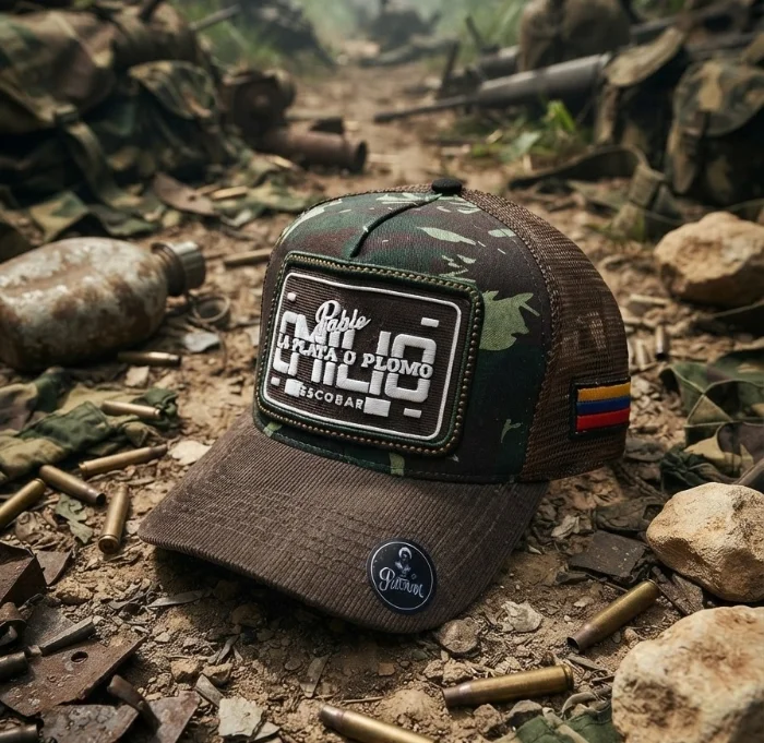 Gorras Patrón Plata Plomo Trucker