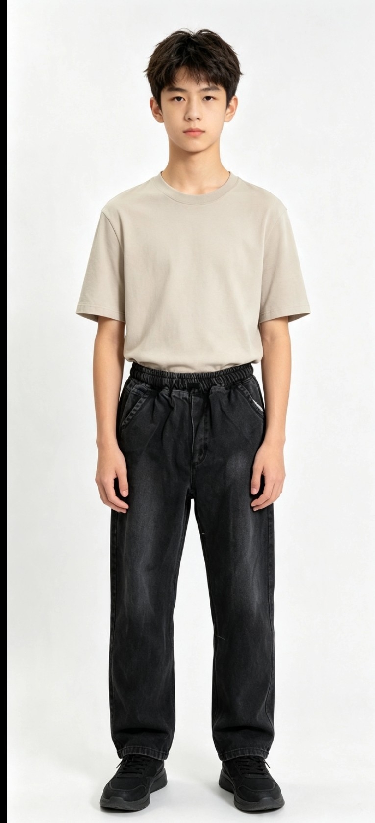 Pantalones para Jean Niño Talla 6al 16  Tres Tonos - Imagen 2