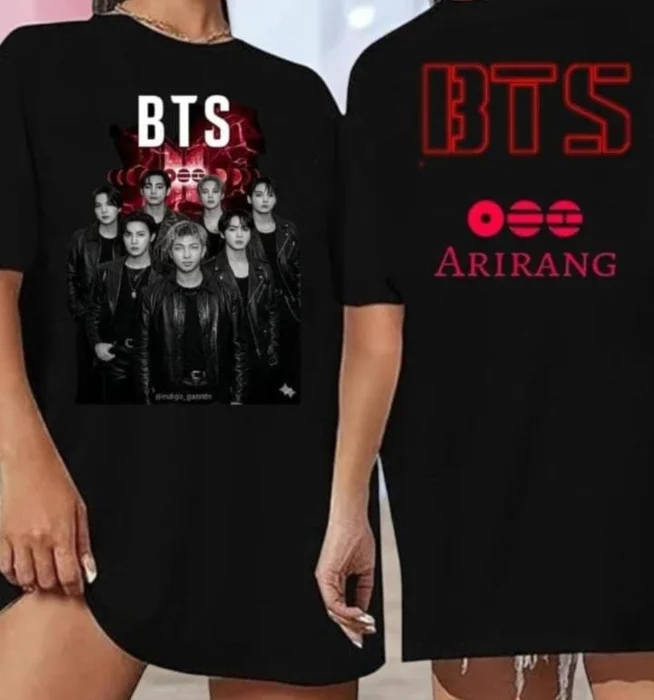 Remera Bts de Algodón