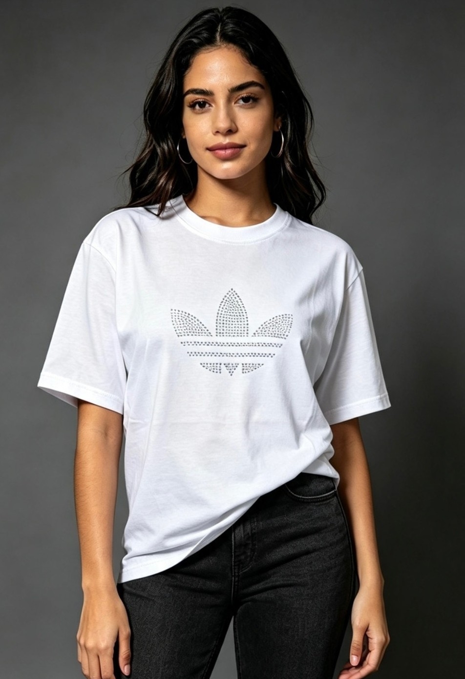 Remera Oversize con Strass - Imagen 2