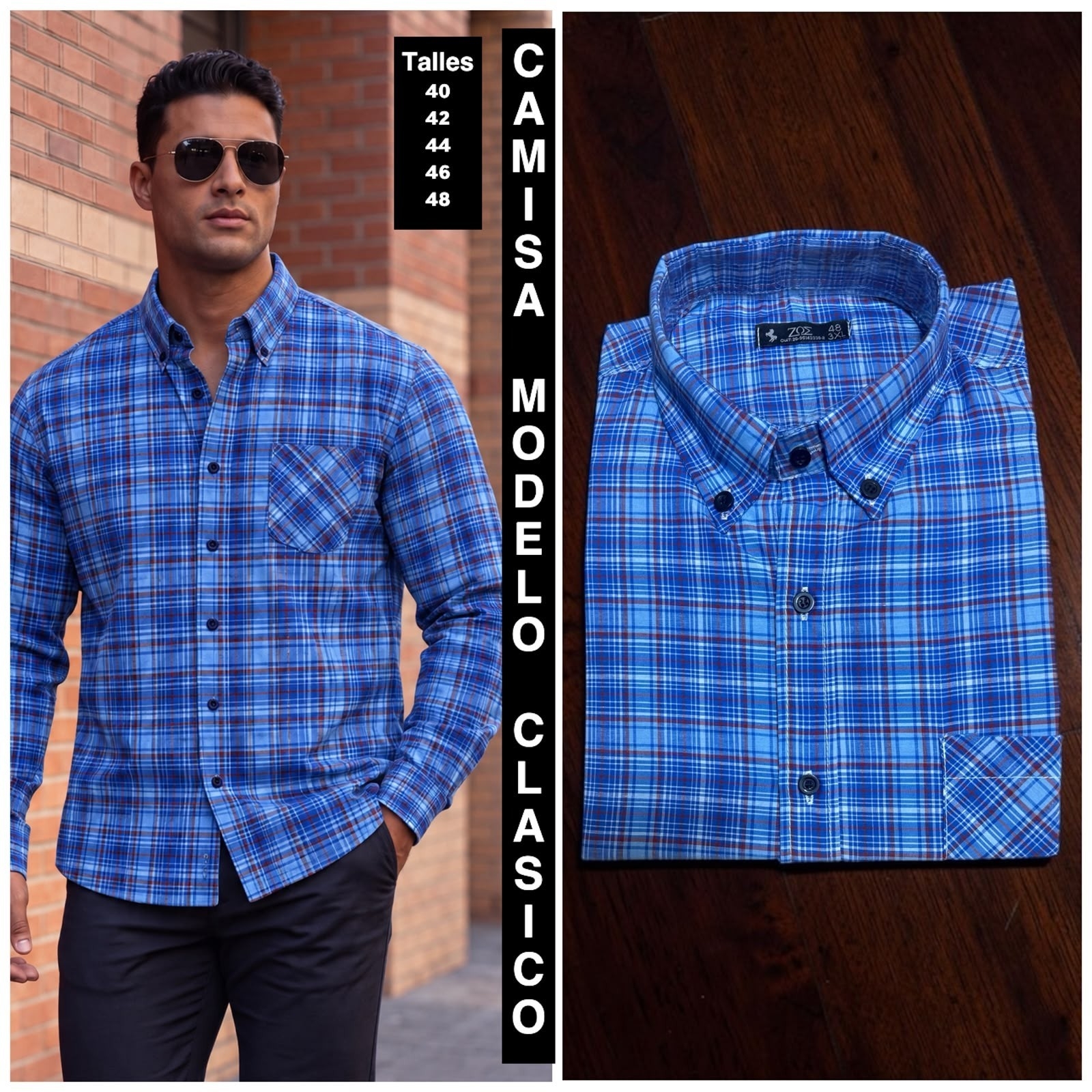 Camisas Modelo Clasico Recto - Imagen 5