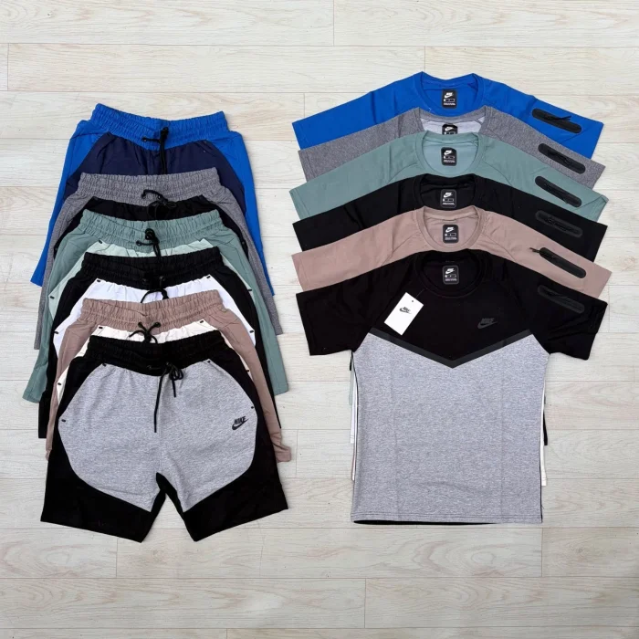 Conjuntos Tech Shorts + Remeras