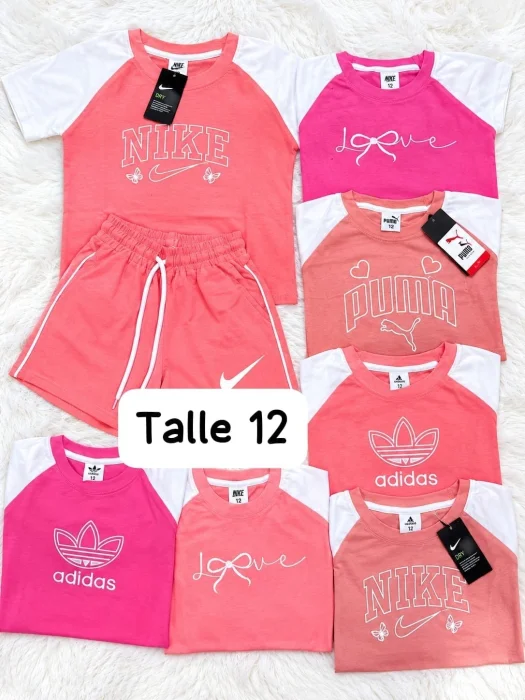 Conjunto Bordado 6 al 14