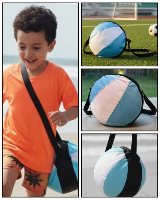 Portapelotas Pelota Fútbol Tipo Bandolera