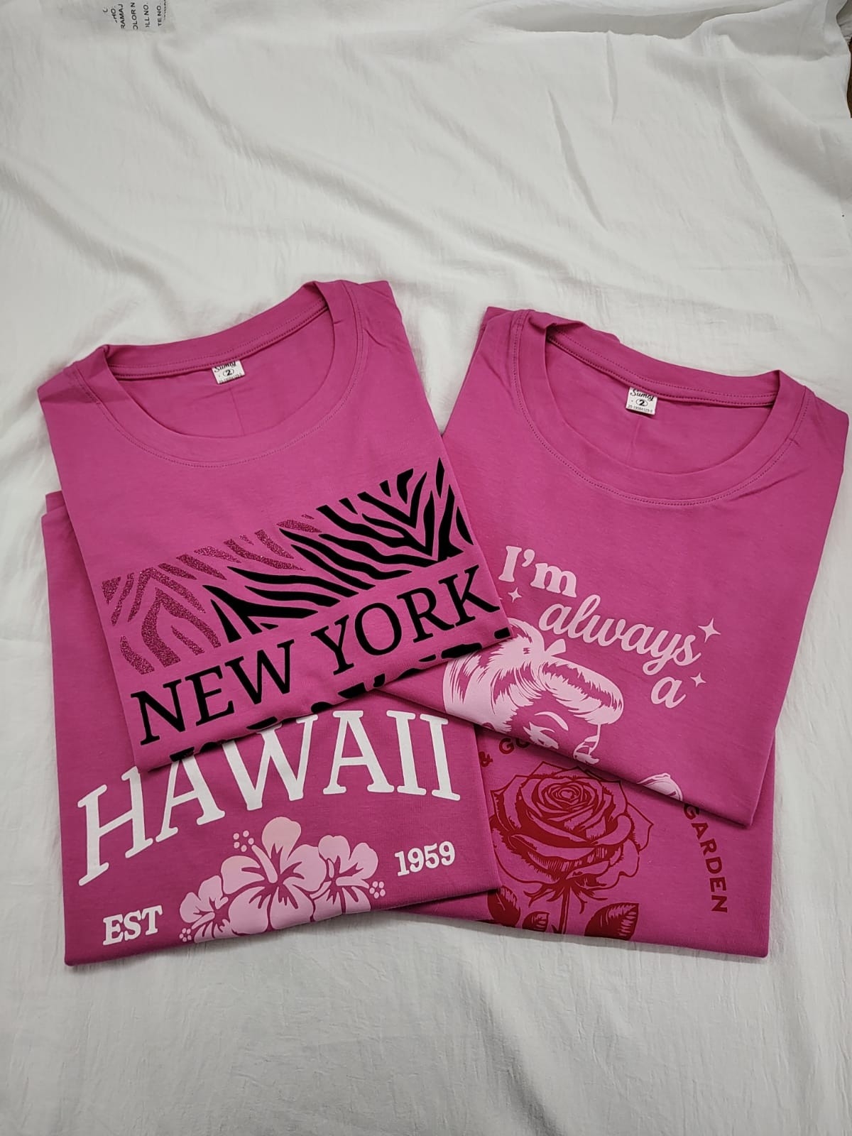 Remeras de Dama Estampadas - Imagen 2