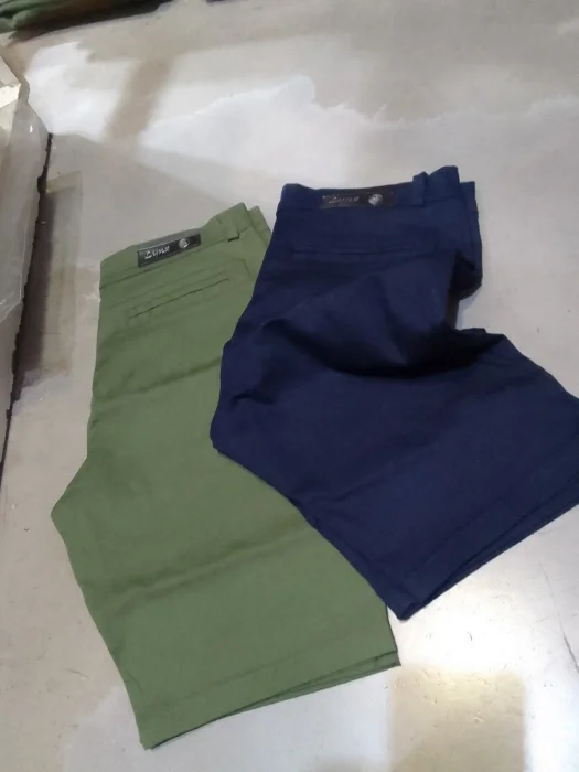 Bermudas Gabardina Elastizada