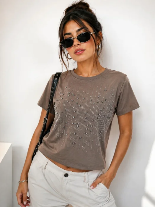 Remeras con Brillo