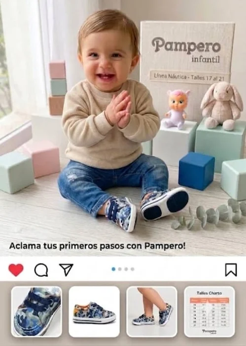 Zapatillas Náuticas Bebe Pampero