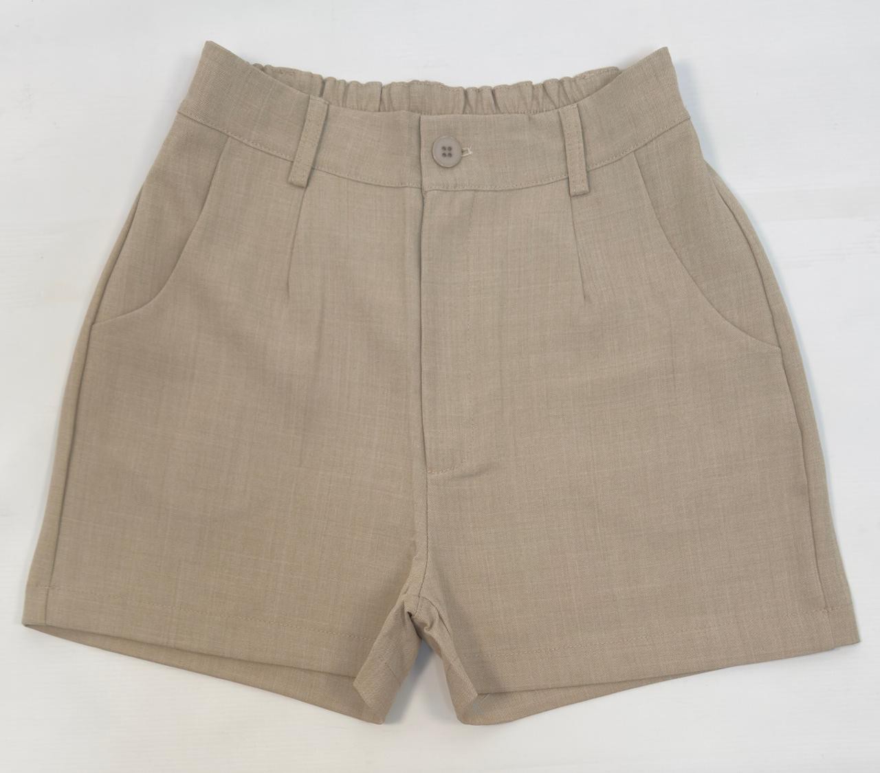 Short con Elástico, Lino. - Imagen 2