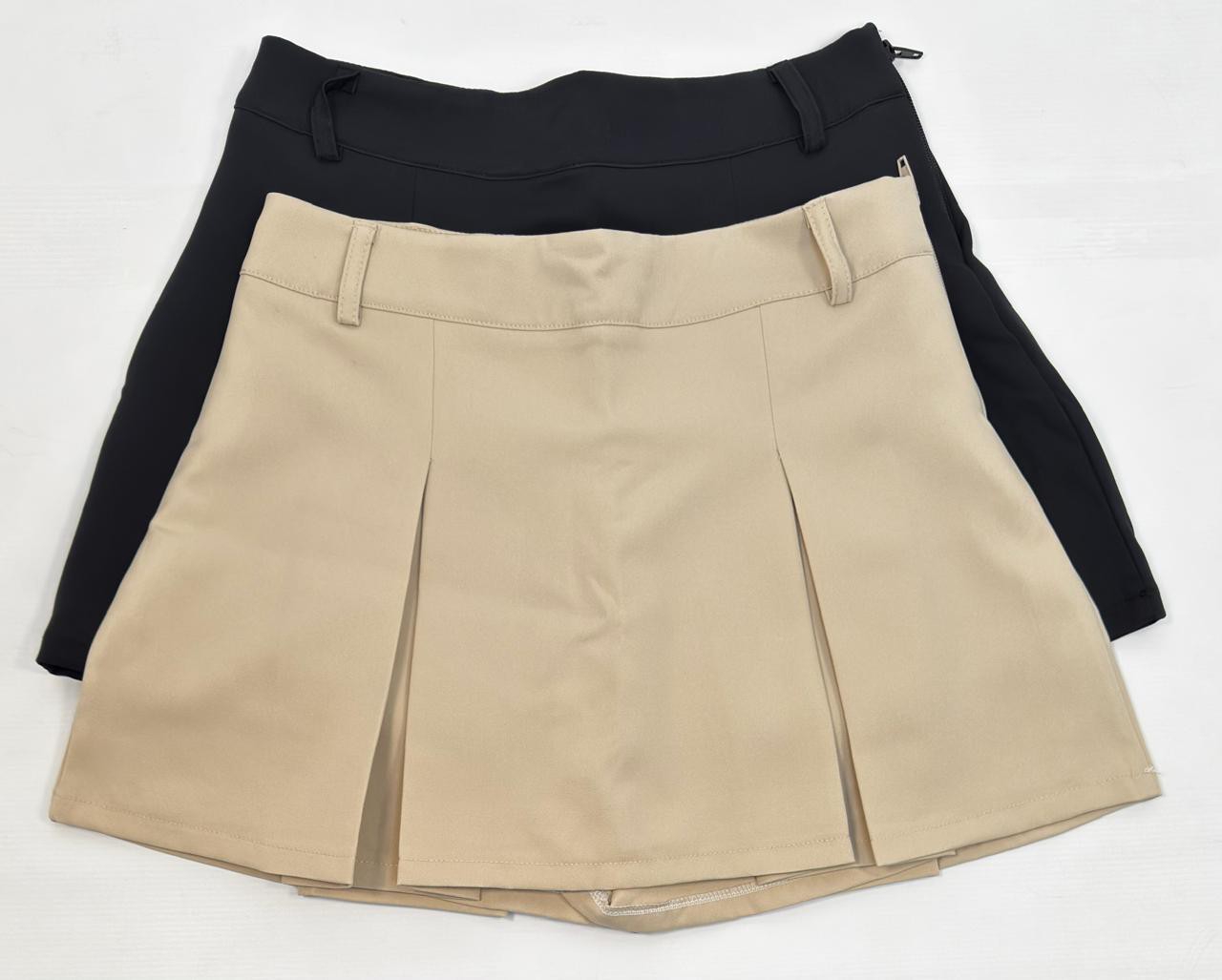 Pollera Tableada con Short Interno - Imagen 2