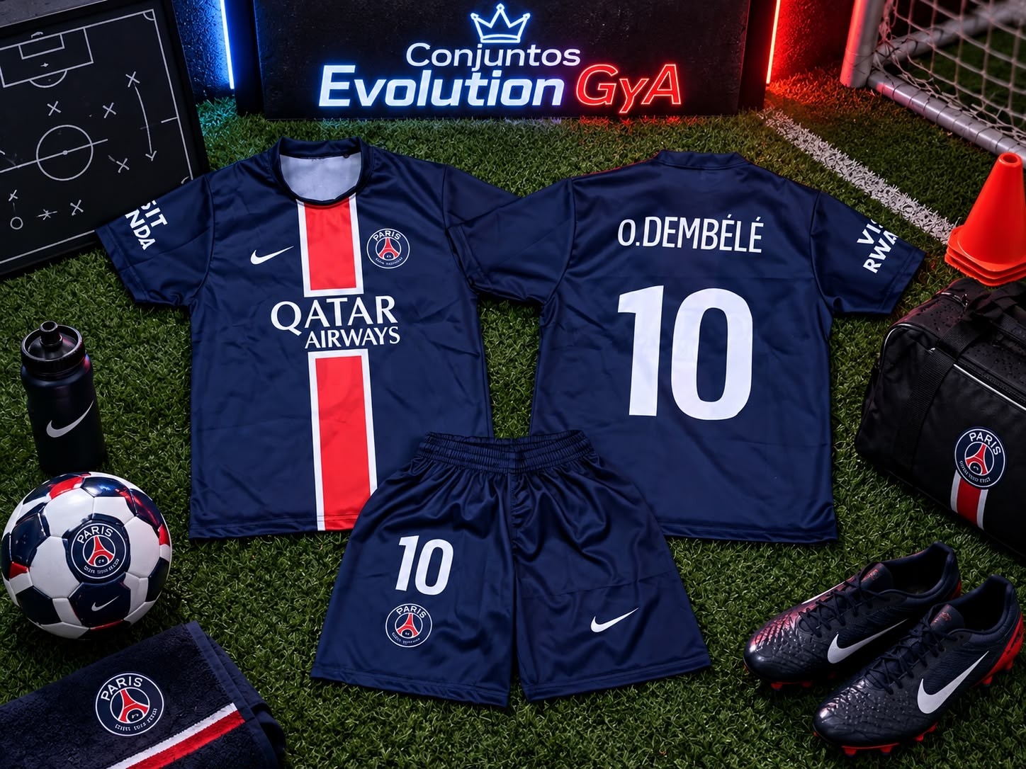 Conjunto Psg Dembélé Niño - Imagen 2