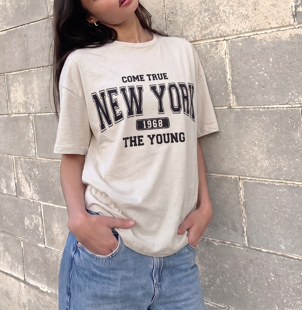 Remera Algodón Jersey - New York - Imagen 3