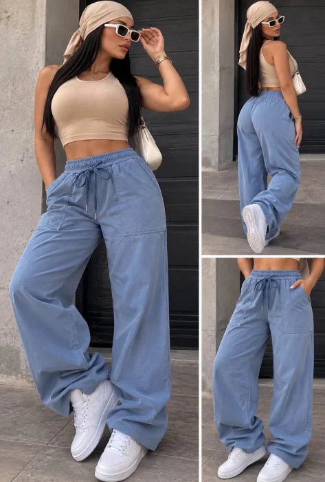 Palazo Semi Jeans Importado