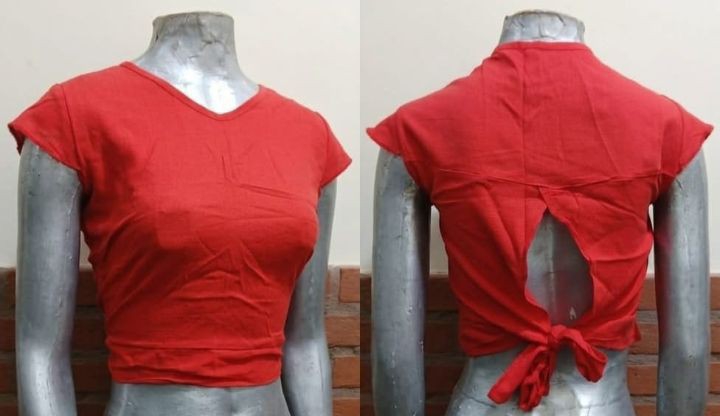 Blusa Volado Lino - Imagen 2