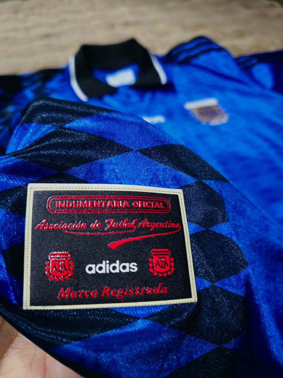 Camiseta Retro Selección Argentina Temporada 1994 - Imagen 3