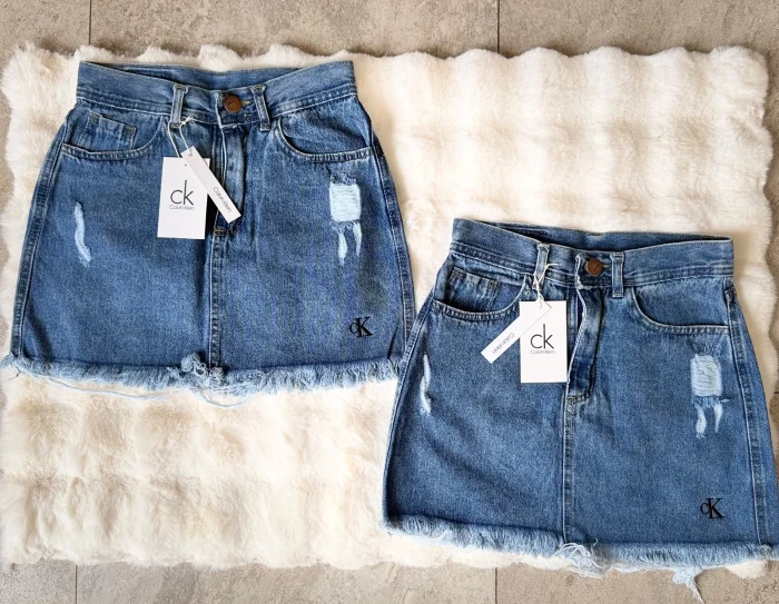 Pollera Ck de Jeans Premium
