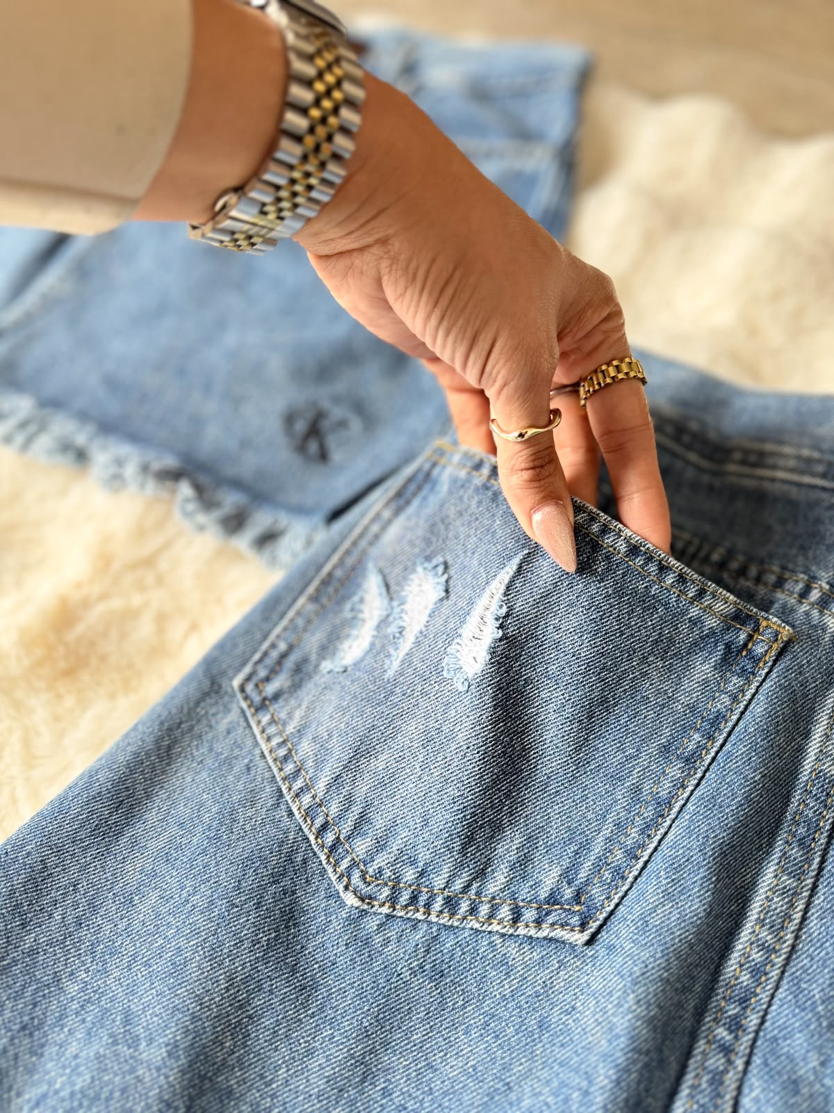 Pollera Ck de Jeans Premium - uk.jpeg