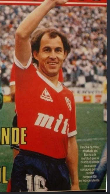 Camiseta Retro Independiente _bochini Temporada 1985