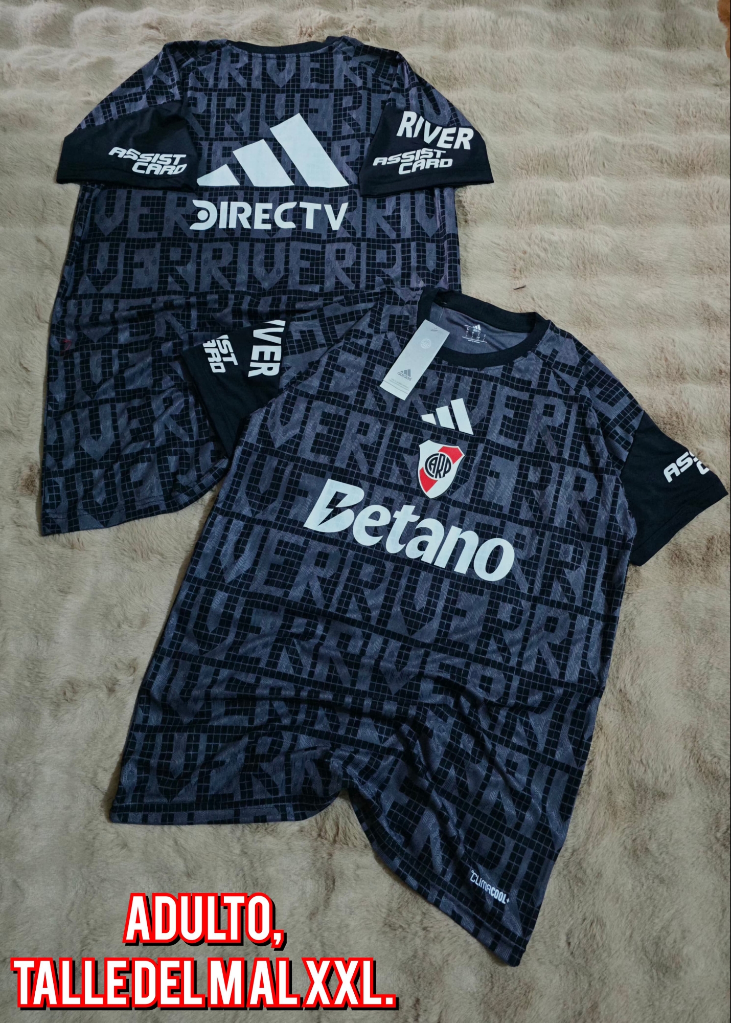 Remera Pre Calentamiento River Plate. - Imagen 2