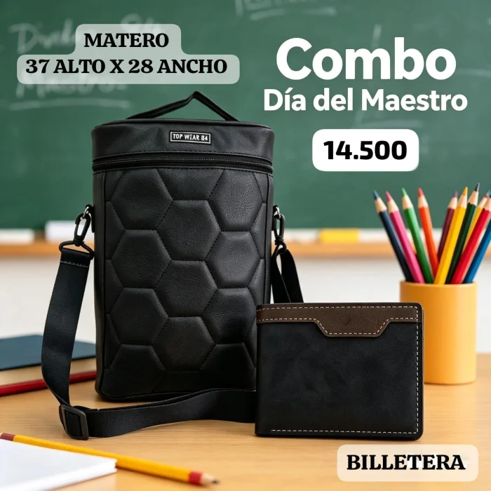 Matero + Billetera Combo Día del Maestro