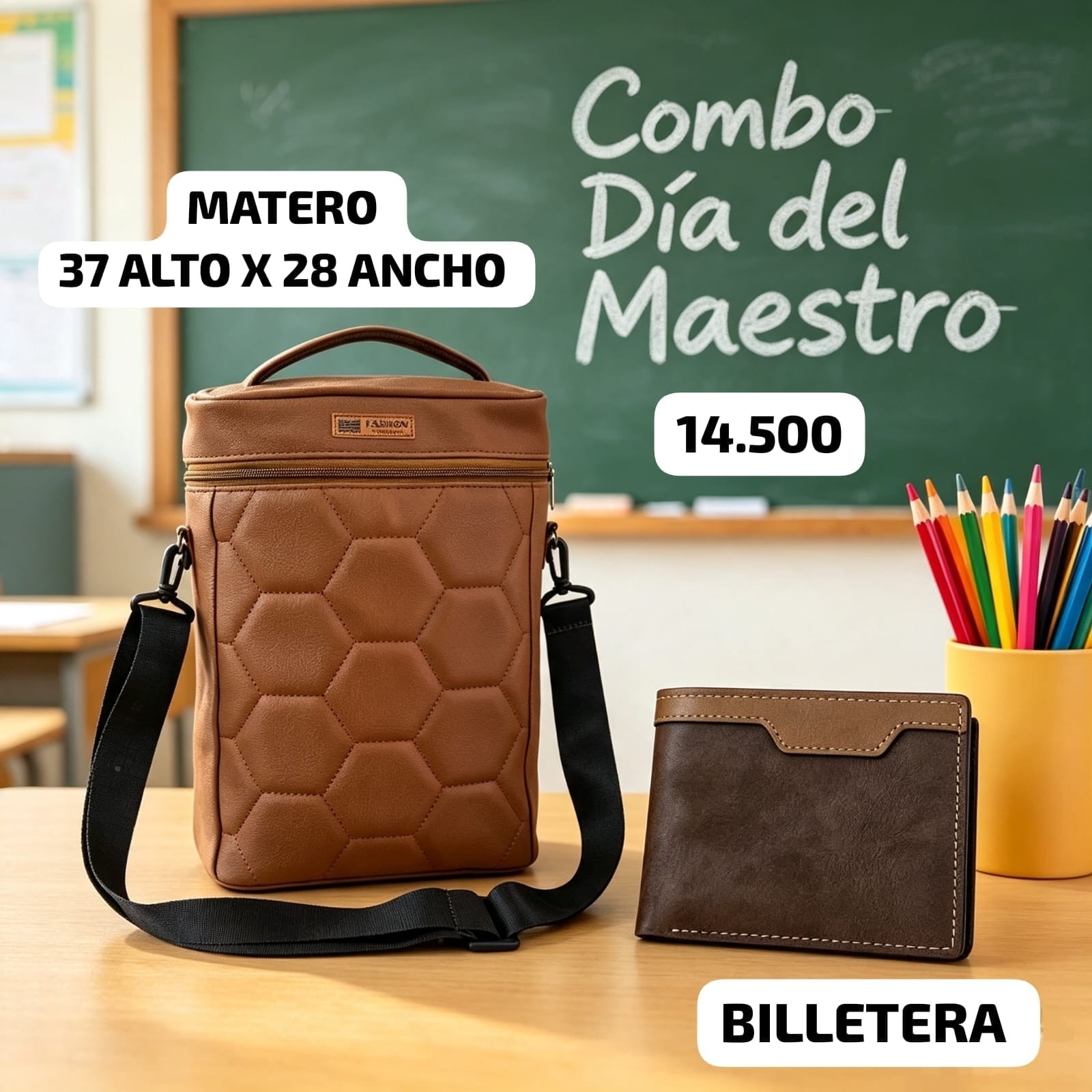 Matero + Billetera Combo Día del Maestro - Imagen 2