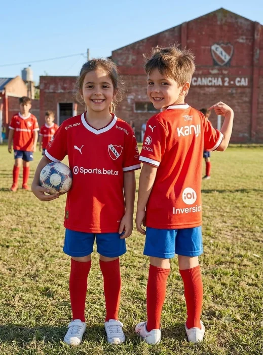 Camiseta Titular Independiente ,niño Modelo 2026.